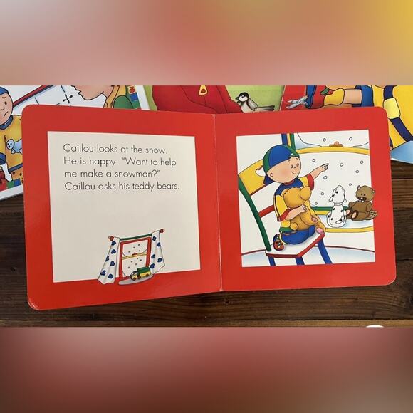 Book Bundle 📚: 5 Caillou Children’s Picture Books, Counting, Learning Preschool - Picture 5 of 5